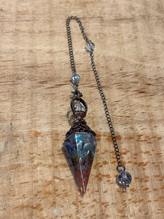 Pendule – Orgonite bronze