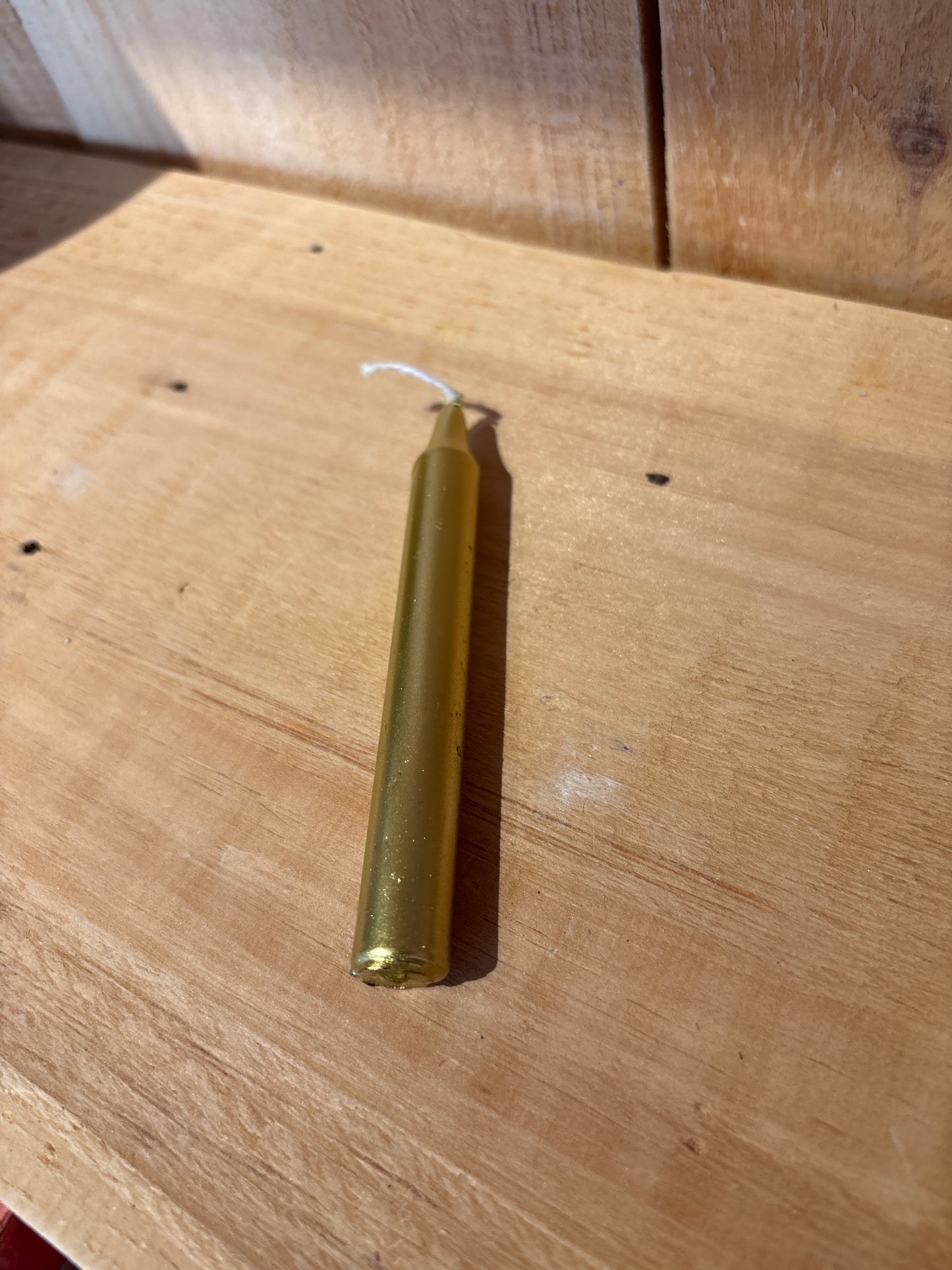 Bougie Or - Type Taper Candle