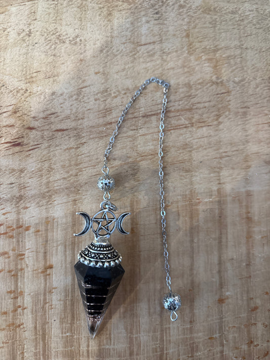 Pendule – Orgonite Triple lune