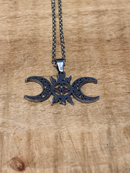 Pendentif – Triple Lune