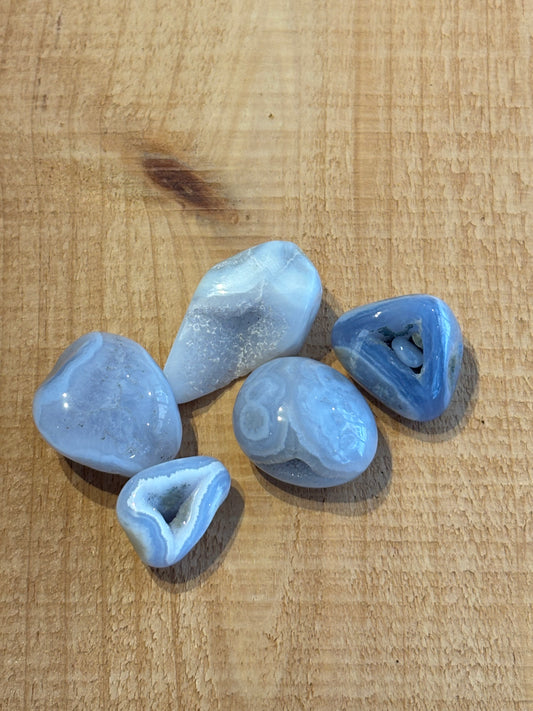 Pierre Roulée - Agate Blue Lace (grand format ou spéciale)