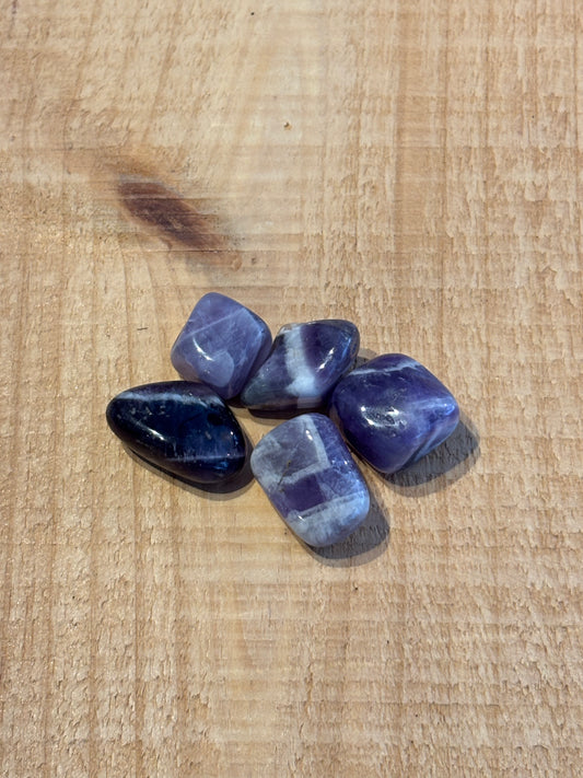 Pierre Roulée - Améthyste à chevron (petit)