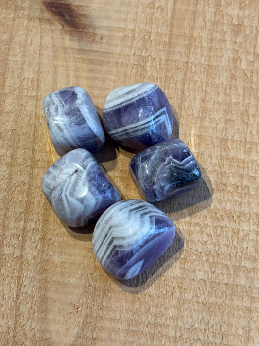 Pierre Roulée - Améthyste à chevron (gros)