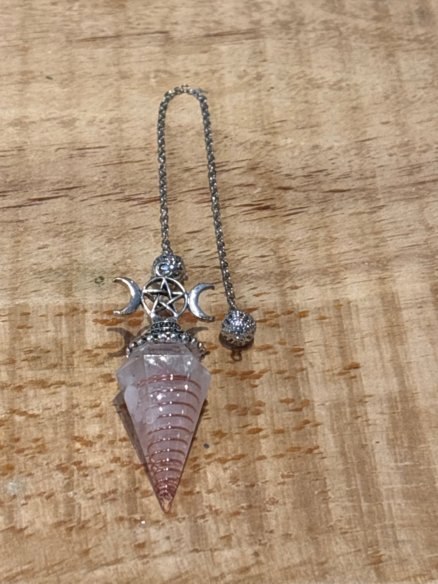 Pendule – Orgonite Triple lune