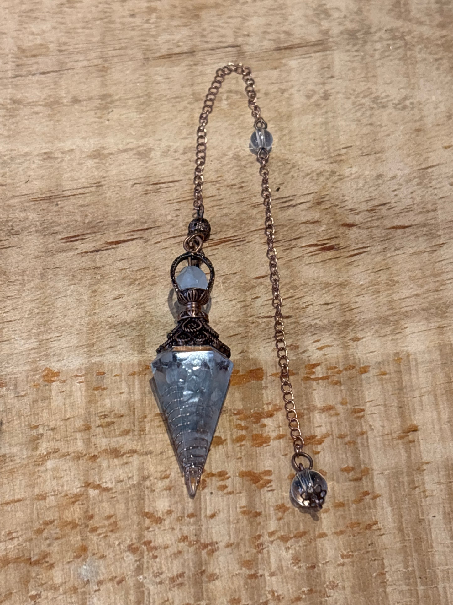 Pendule – Orgonite bronze