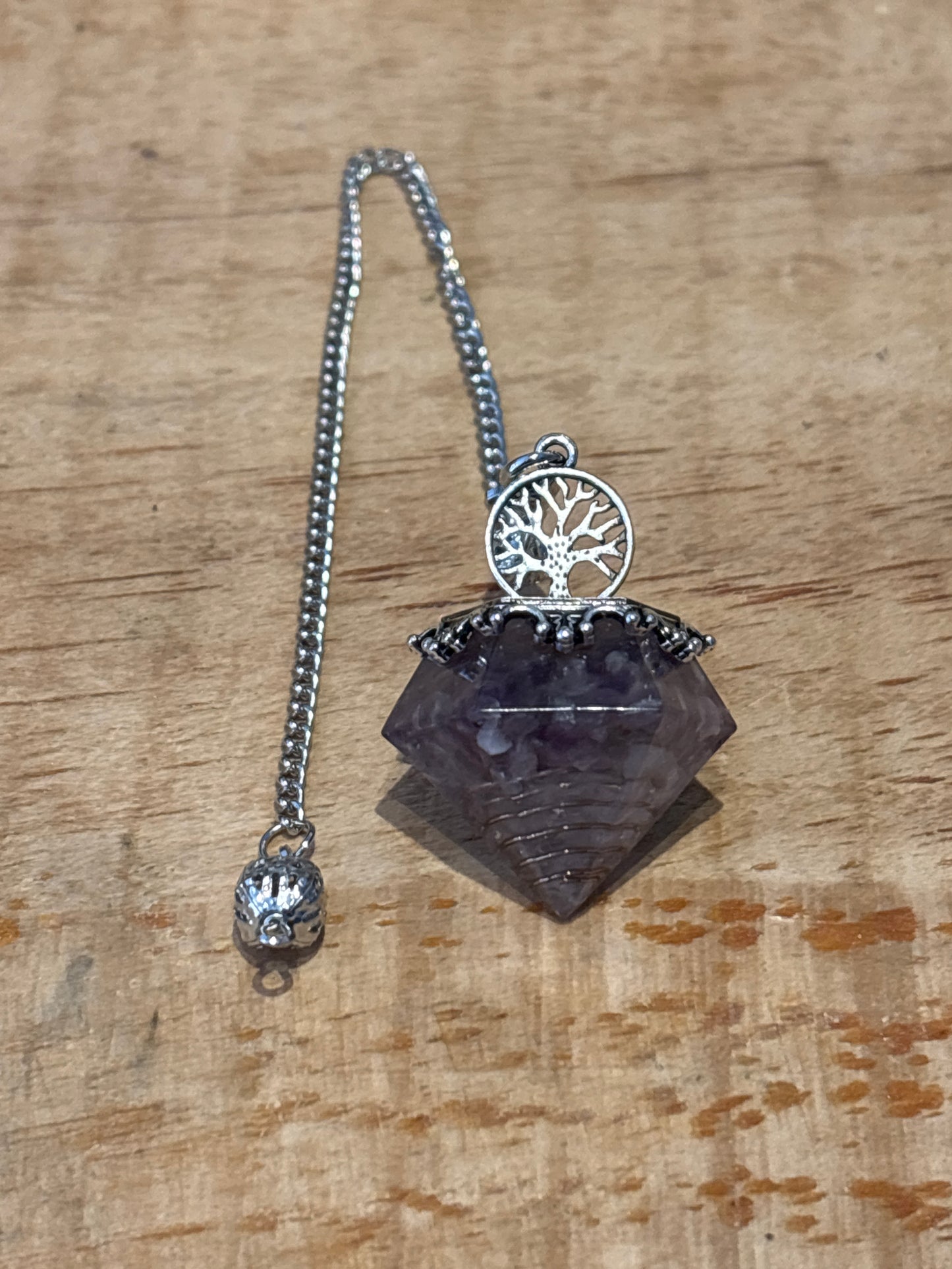 Pendule – Orgonite avec Arbre de Vie