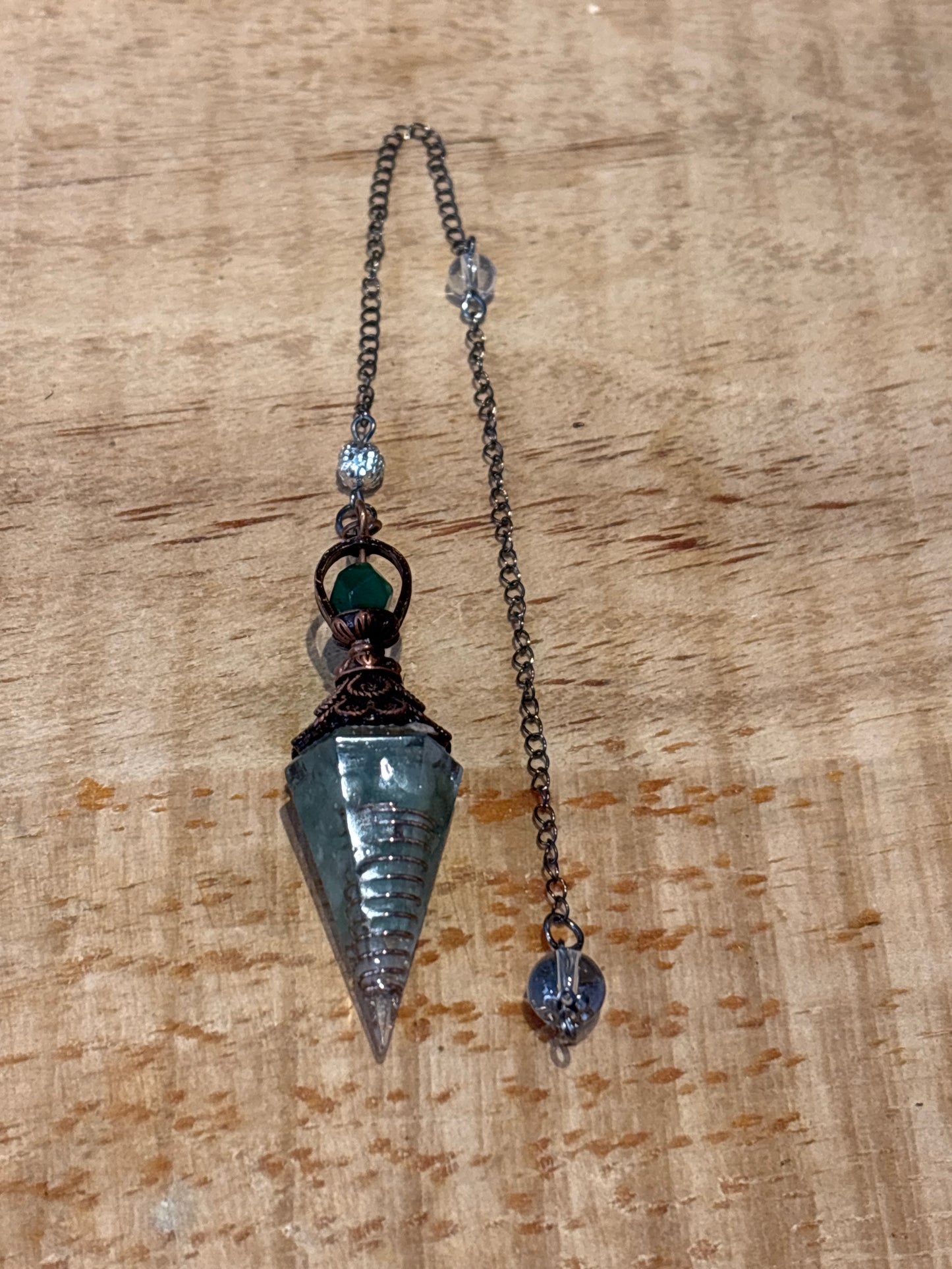 Pendule – Orgonite bronze