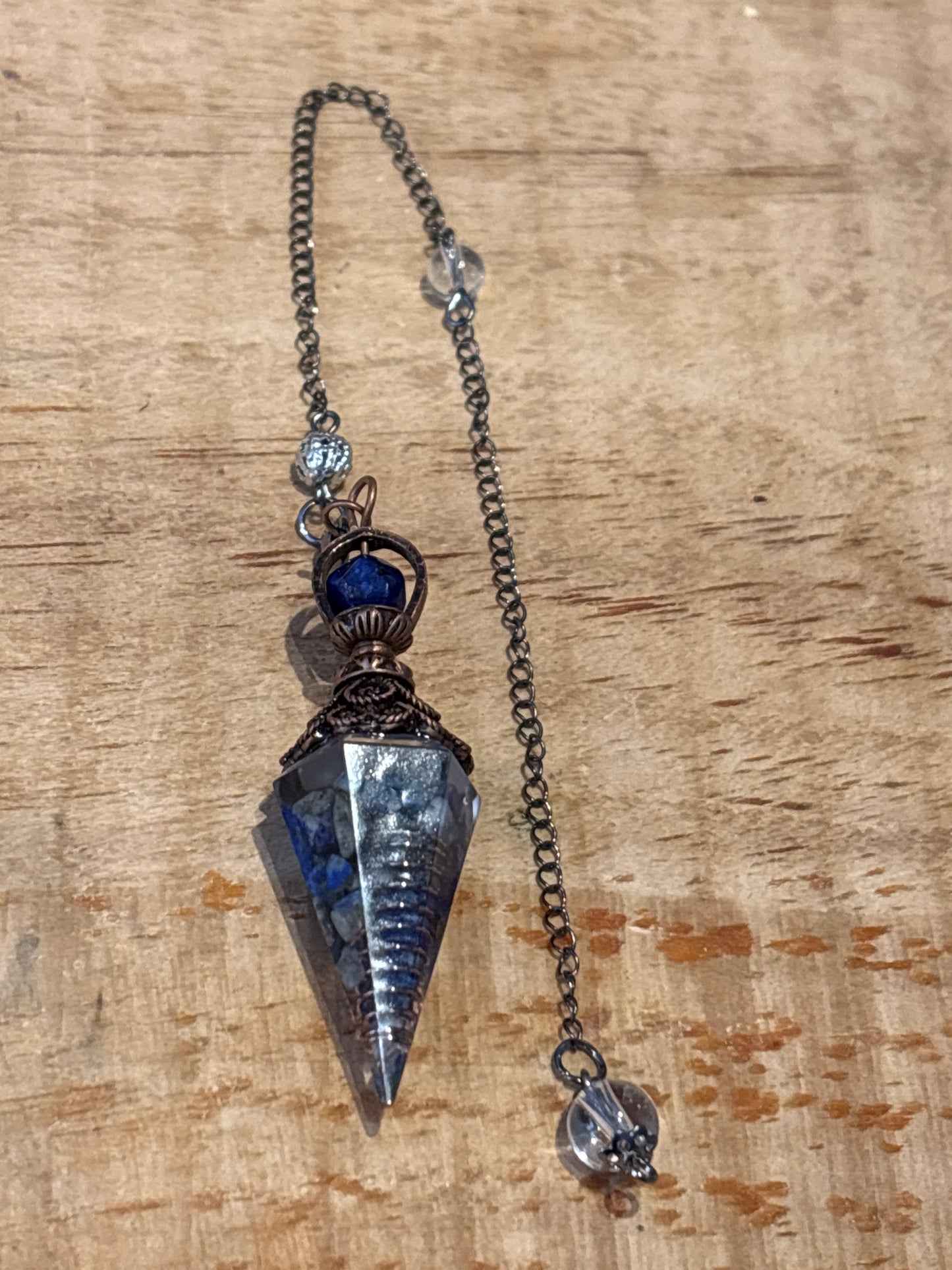 Pendule – Orgonite bronze