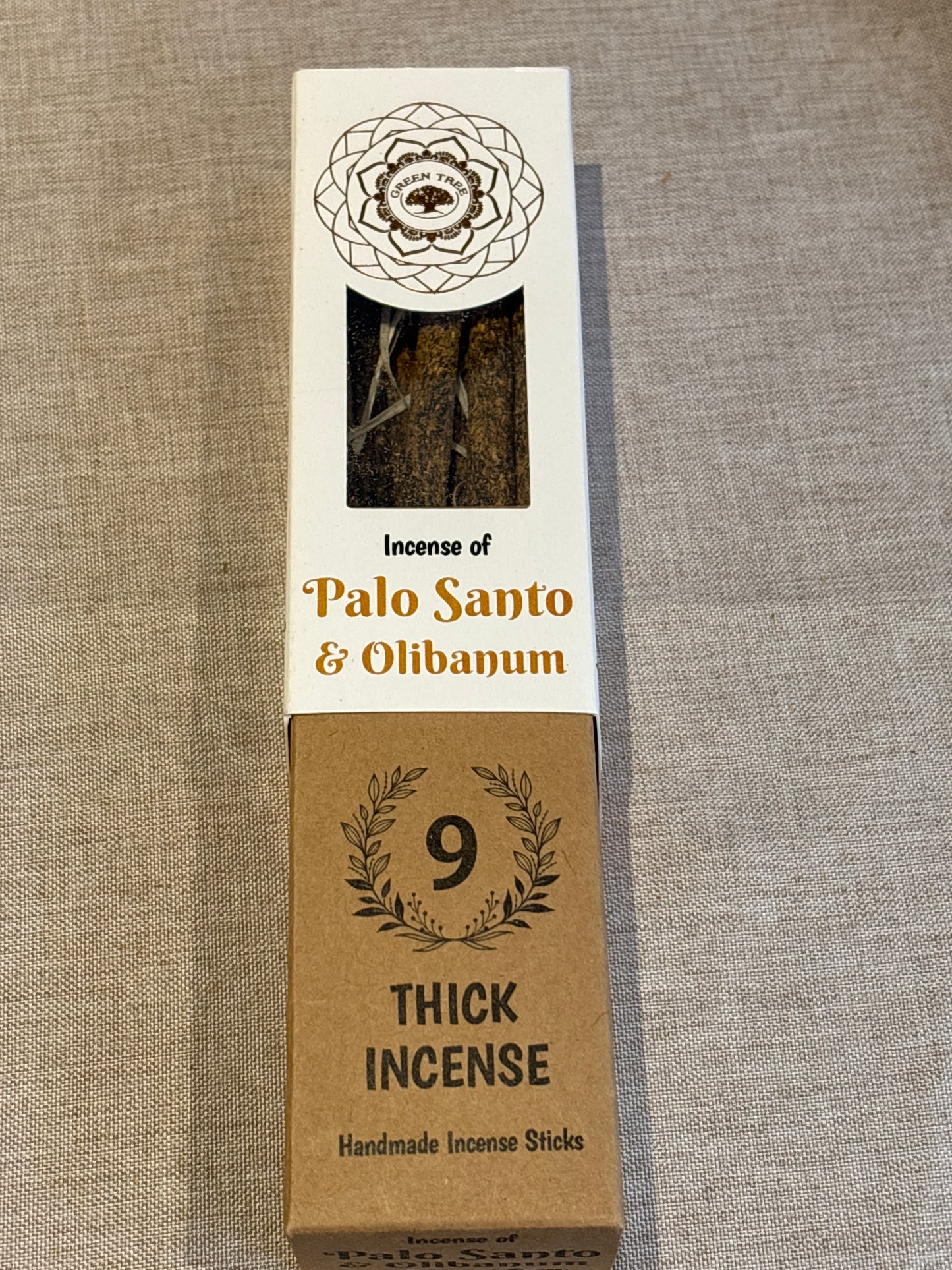 Palo Santo et Oliban -Encens gros bâtons (Thick incense) -