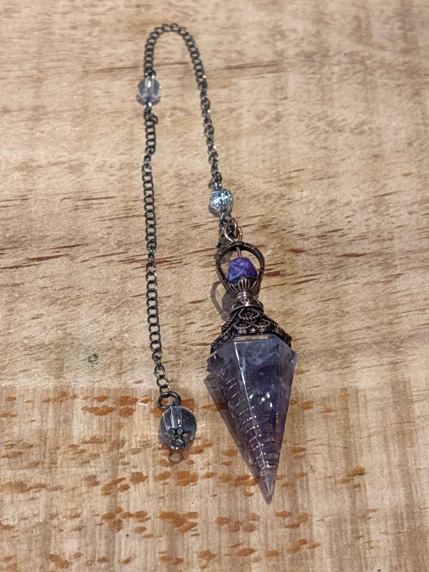 Pendule – Orgonite bronze