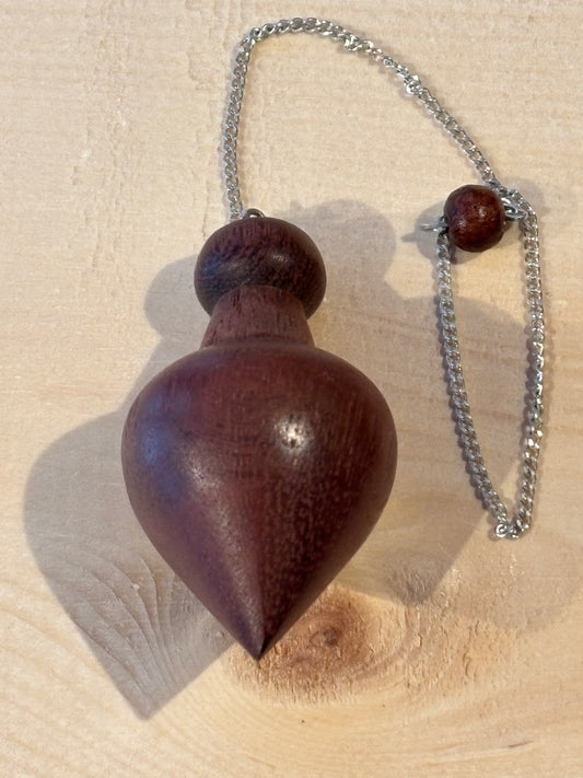 Pendule témoin en bois
