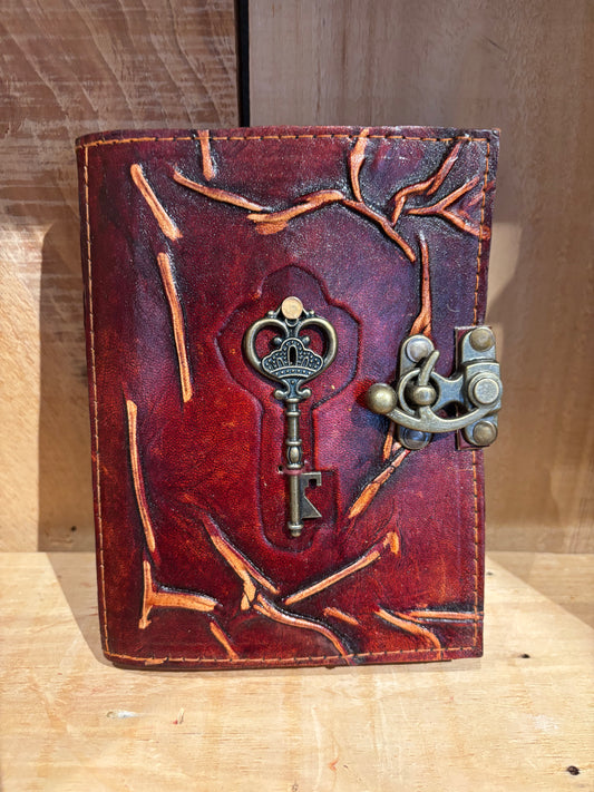 Livre en cuir BoS-4 1/2’’x6 1/2’’- Clé
