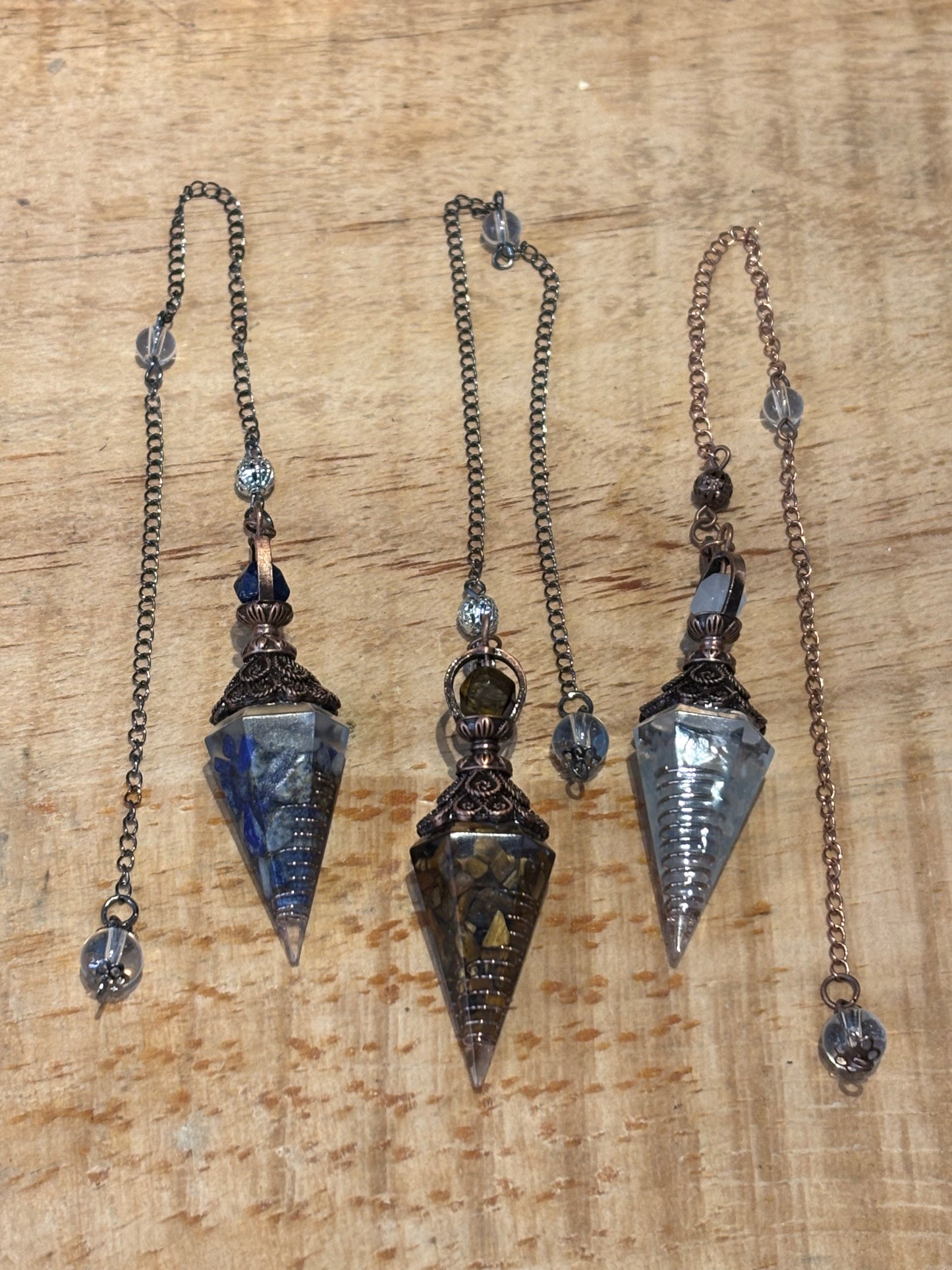 Pendule – Orgonite bronze