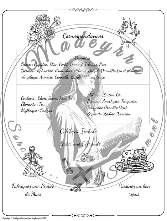 Grimoire Magique - Imbolc (PDF)