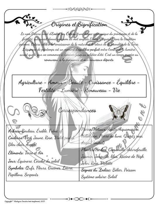Grimoire Magique - Ostara (PDF)
